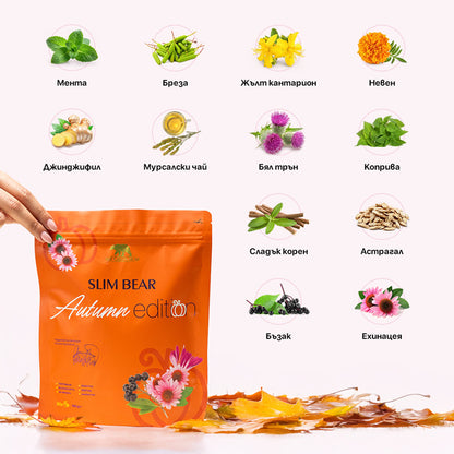 Есенен чай Slim Bear – Autumn Edition 160гр