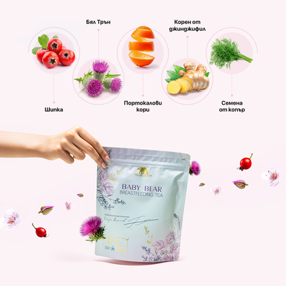 Чай за кърмачки Baby Bear – Nursing Tea 160гр